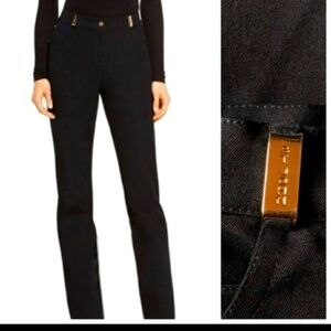 St. John sport by Marie Grey black classic 5 pocket jeans